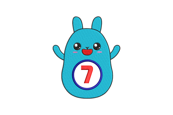 Cute Rabbit Number 7: An Embroidery Seller’s Review