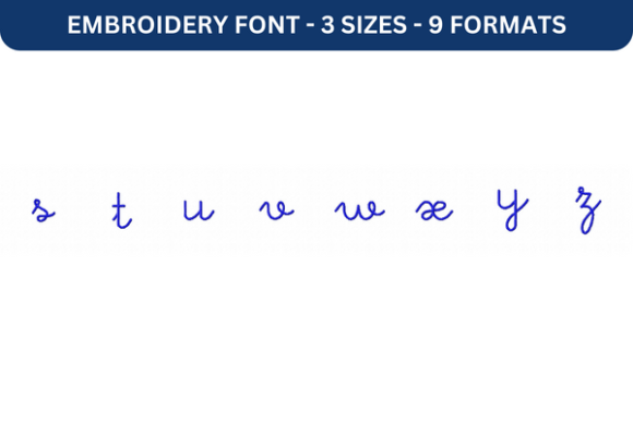 Little Days Font: A Stylish Choice for Embroidery