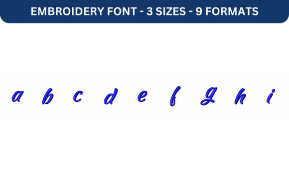 Reality Sunday Font: A Stylish Embroidery Choice