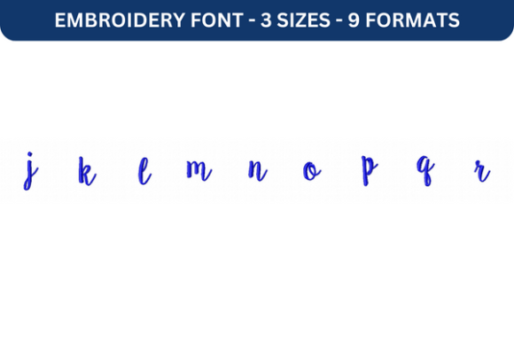 Review: Sweet Pea Font Lower J to R