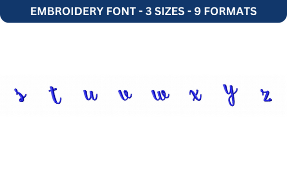 Smoothie Shoppe Font: A Charming Embroidery Choice
