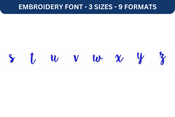 Sugar Plums Font Lower S to Z: A Designer's Review